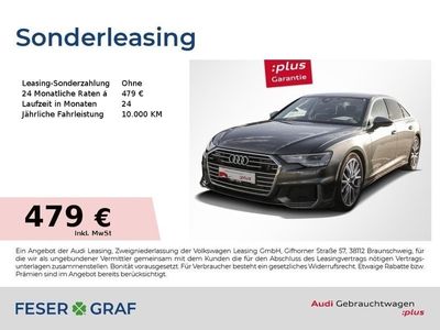 gebraucht Audi A6 45 TFSI qu. sport S-line Standhzg./Leder/ACC