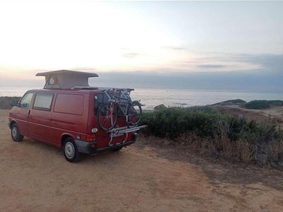 Używany VW Transporter 110 KM (80 kW) 1995 Czerwony Van