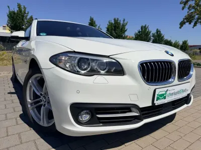 Gebraucht BMW 520 190 PS (139 kW) 2015 Weiß Kombi