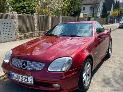 Second-hand Mercedes SLK200 Edition 163 CP (119 kW) 2003 Roșu Cabrio