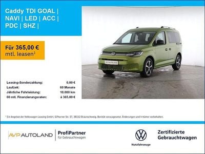 Second-hand VW Caddy Goal 122 CP (89 kW) 2026 Verde Monovolum
