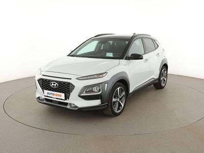 Second-hand Hyundai Kona Premium 120 CP (88 kW) 2020 Alb SUV
