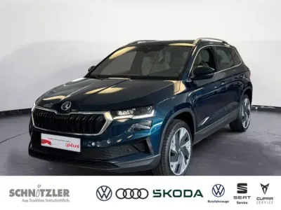 Gebraucht Skoda Karoq Style 150 PS (110 kW) 2023 Lavablau metallic SUV