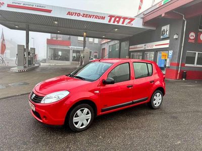 Gebraucht Dacia Sandero Ambiance 75 PS (55 kW) 2009 Rot "passion" Kleinwagen