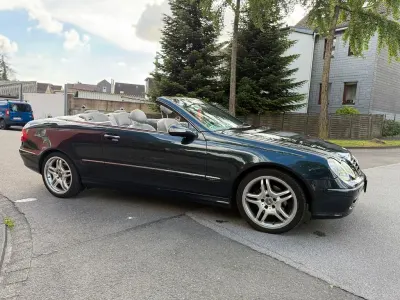 Gebraucht Mercedes CLK200 AMG 163 PS (119 kW) 2004 Schwarz Cabrio