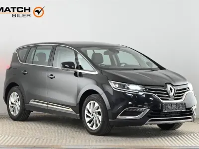 Gebraucht Renault Espace Intens 160 PS (117 kW) 2017 Schwarz Van / Kleinbus