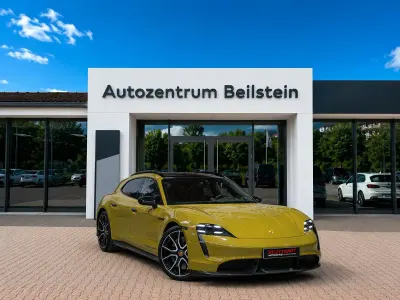 Occasion Porsche Taycan Turbo S Sport Turismo 459 kW (625 PK) 2023 Groen Sedan