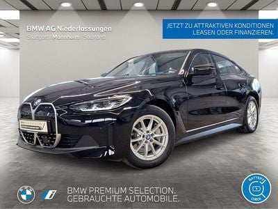 Brugt BMW i4 Shadowline 250 kW (340 HK) 2023 Sort Sedan