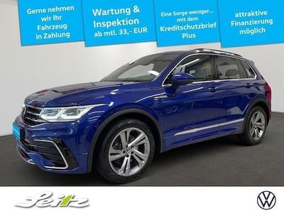 Gebraucht VW Tiguan R-line 200 PS (147 kW) 2022 Blau SUV
