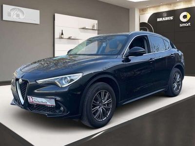 gebraucht Alfa Romeo Stelvio Lusso Q4 Kamera Leder Navi AHK ACC 1Hand