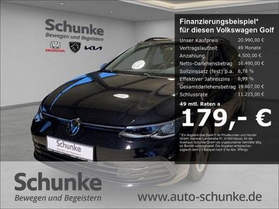 Brugt VW Golf VIII Life 110 HK (80 kW) 2023 Sort Stationcar