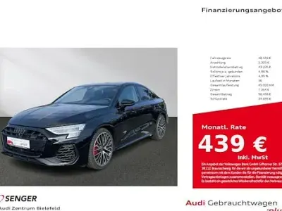Brugt Audi S3 Ambiente 333 HK (244 kW) 2024 Sort Sedan