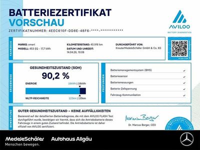 Gebraucht Smart ForFour Electric Drive 60 kW (82 PS) 2021 Grau Limousine