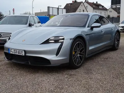 Occasion Porsche Taycan Turbo S 559 kW (761 PK) 2020 Zilver Sedan