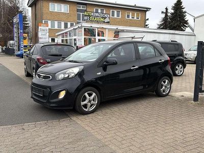 Gebraucht Kia Picanto Edition 7 69 PS (50 kW) 2012 Galaxyschwarz met. Kleinwagen