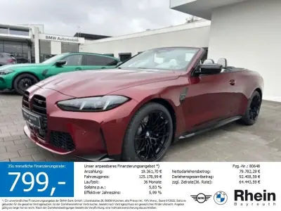 Nouvelle BMW M4 Cabriolet Competition Edition 530 ch (389 kW) 2026 Rouge Cabriolet