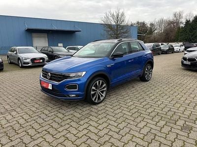 Second-hand VW T-Roc R-line 150 CP (110 kW) 2019 Albastru SUV