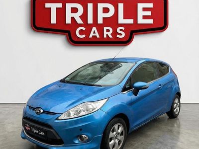 Gebraucht Ford Fiesta Titanium 97 PS (71 kW) 2009 Blau Kleinwagen