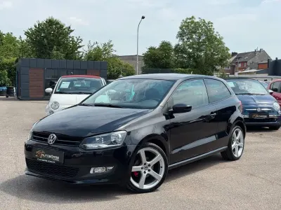 Gebraucht VW Polo Team 105 PS (77 kW) 2010 Schwarz Kleinwagen