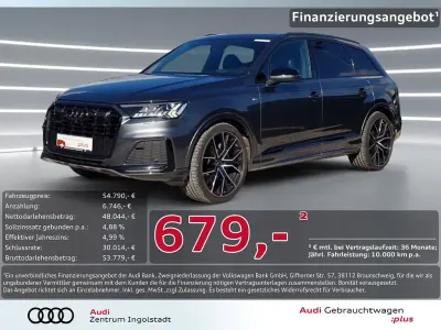 Używany Audi Q7 S-Line 286 KM (210 kW) 2021 Szary SUV
