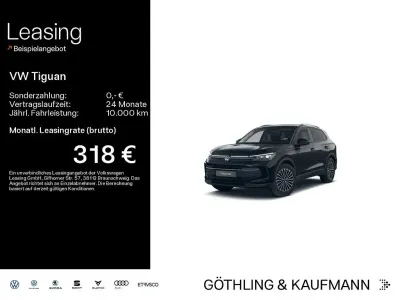 Używany VW Tiguan Goal 131 KM (96 kW) 2025 Czarny SUV