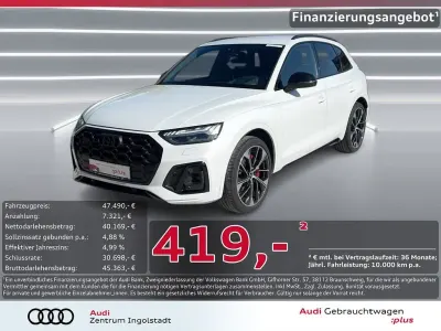 Gebraucht Audi SQ5 Ambiente 341 PS (250 kW) 2022 Gletscherweiß metallic SUV