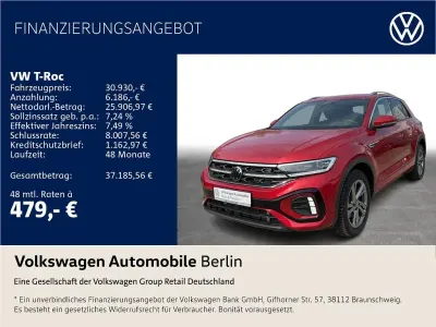 Gebraucht VW T-Roc R-line 190 PS (139 kW) 2023 Rot SUV