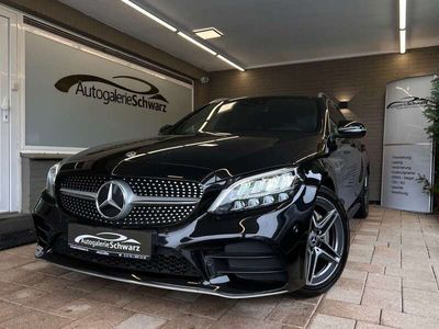 gebraucht Mercedes C220 d T 9G AMG-LINE LED WIDE DAB R-KAM AHK PANO