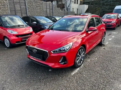 Gebraucht Hyundai i30 Turbo 120 PS (88 kW) 2017 Rot Kombi