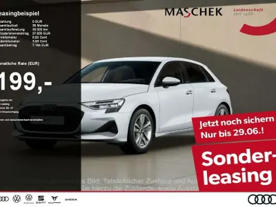 Gebraucht Audi A3 Advanced Plus 150 PS (110 kW) 2025 Gletscherweiß metallic Limousine