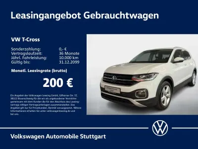 Gebraucht VW T-Cross Style 110 PS (80 kW) 2022 Pure white SUV