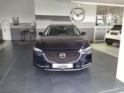 Gebraucht Mazda 6 Center-Line 165 PS (121 kW) 2024 Deep crystal blue Kombi
