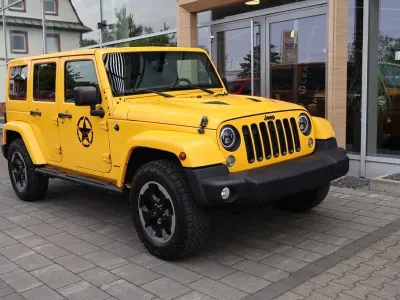 Brugt Jeep Wrangler Unlimited 200 HK (147 kW) 2015 Gul SUV