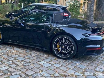 Second-hand Porsche 911 Turbo S Cabriolet 650 CP (478 kW) 2020 Negru Cabrio