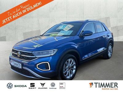 Usado VW T-Roc Style 150 HP (110 kW) 2022 Azul SUV
