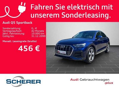 Blau Gebraucht 2021 Audi Q5 Advanced SUV | 27.990 € (Superpreis)
