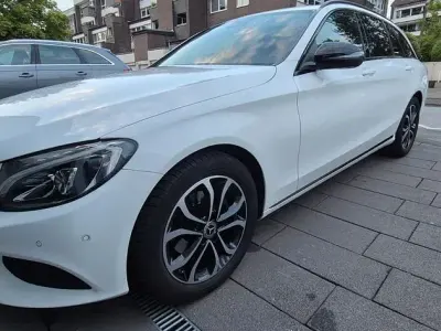Brugt Mercedes C180 Avantgarde 156 HK (114 kW) 2017 Hvid Sedan