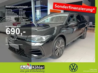 Gebraucht VW Passat R-line 265 PS (194 kW) 2022 Grenadillschwarz metallic Kombi