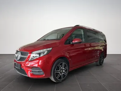 Używany Mercedes V250 AMG line 190 KM (139 kW) 2019 Czerwony Minivan