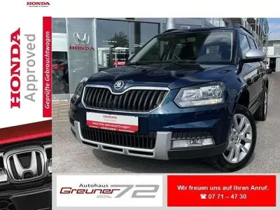 Używany Skoda Yeti Outdoor Ambition 125 KM (91 kW) 2016 Niebieski SUV