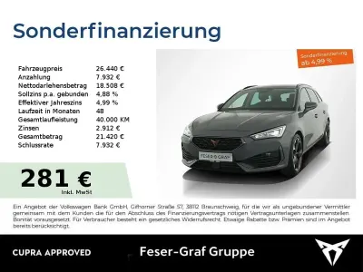 Second-hand Cupra Leon 150 CP (110 kW) 2024 Gri Break