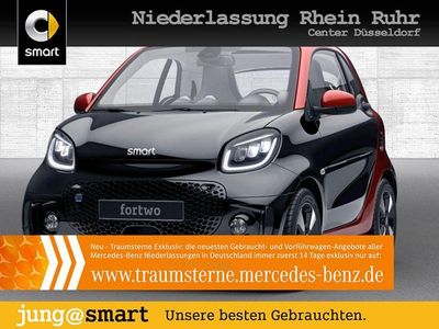 Schwarz Gebraucht 2021 Smart ForTwo Electric Drive Exclusive Coupé | 12.890 € (Teuer)