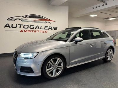 Second-hand Audi A3 S-Line 150 CP (110 kW) 2019 Argintiu Berlinǎ