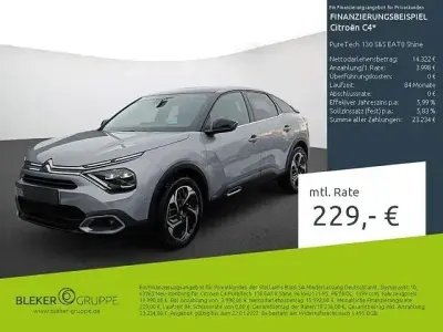 Używany Citroën C4 PureTech 131 KM (96 kW) 2023 Szary Sedan/Limuzyna