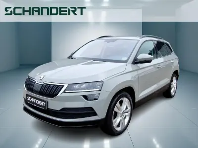 Gebraucht Skoda Karoq Style 150 PS (110 kW) 2021 Steelgrau SUV