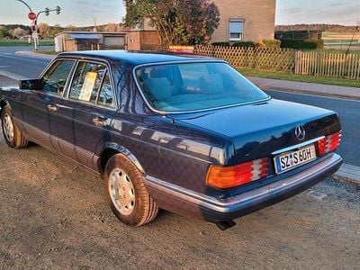 Usata Mercedes S420 224 CV (164 kW) 1989 Blu Berlina