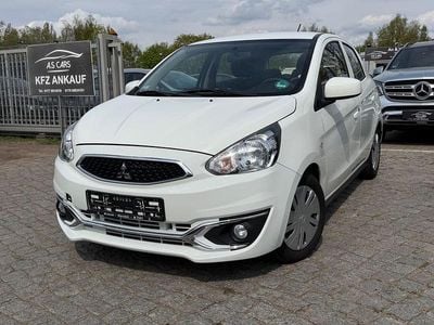 Gebraucht Mitsubishi Space Star Basis 71 PS (52 kW) 2018 Weiß Kleinwagen