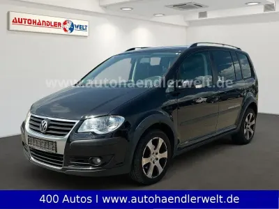 Gebraucht VW Touran Cross 140 PS (102 kW) 2007 Schwarz Van / Kleinbus