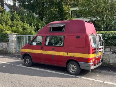 Gebraucht VW T4 78 PS (57 kW) 1994 Rot Van