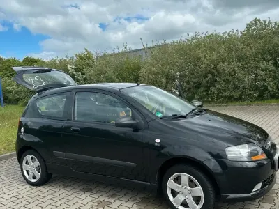 Gebraucht Chevrolet Kalos 68 PS (50 kW) 2008 Schwarz Kleinwagen